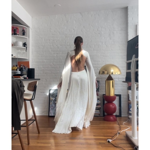 Cult Gaia Jasmin Silk Gown - Picture 12 of 13